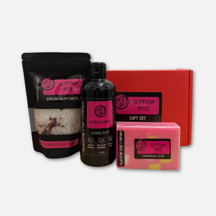 Scottish Rose Medium Bath Gift Set