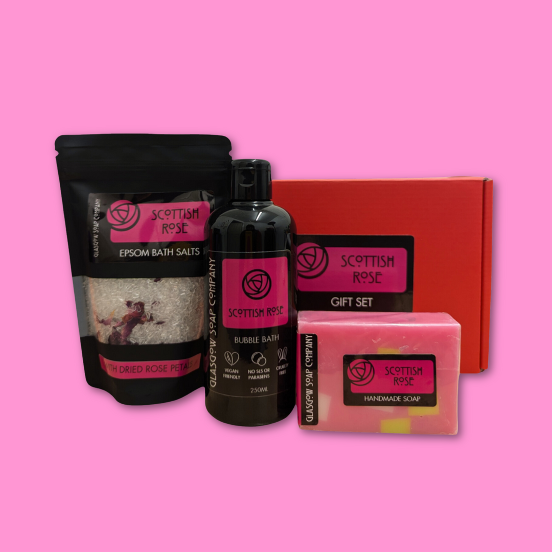 Scottish Rose Medium Bath Gift Set