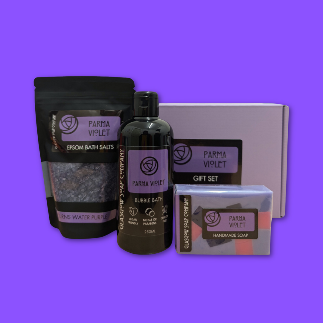 Parma Violet Medium Bath Gift Set