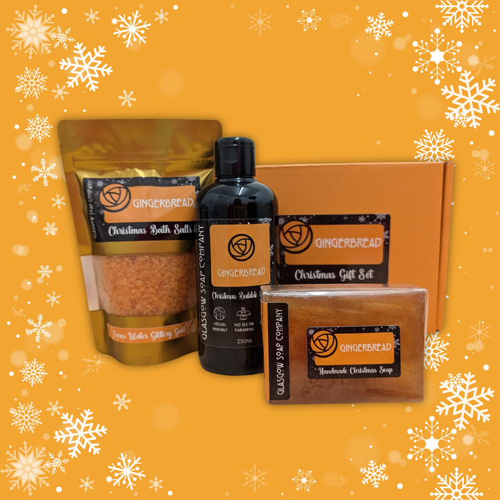 Gingerbread Medium Bath Gift Set