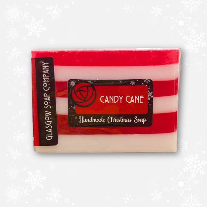 Candy Cane Christmas Soap